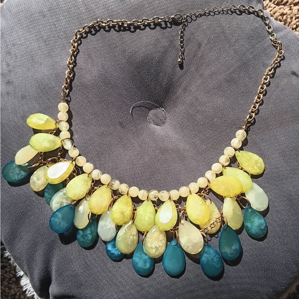 Beaded inter beaded gold chain